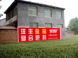 江华如何让墙体广告展现最大化效果