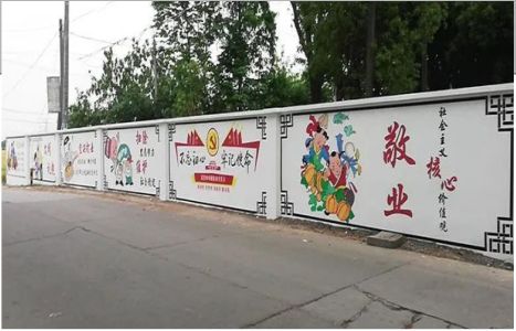 江华手绘墙画在现实中主要有哪些应用？