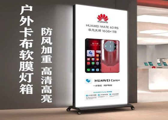 江华户外防水灯箱的应用特点及适用范围。